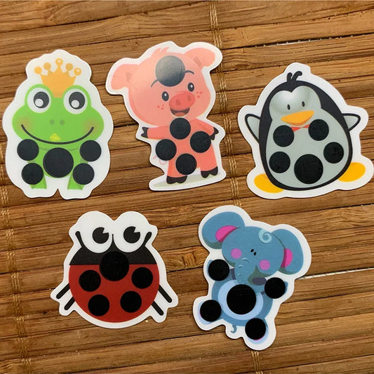 10 pcs Baby Cute Cartoon Animal Sticker