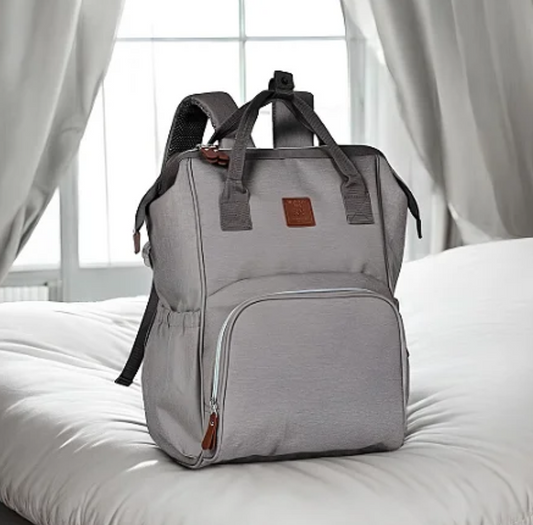 Mommy Bag with Folding Baby Bed