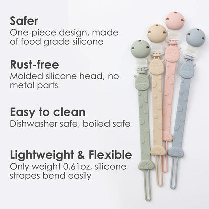 Silicone Pacifier Clip