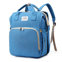 Mommy Bag with Folding Baby Bed