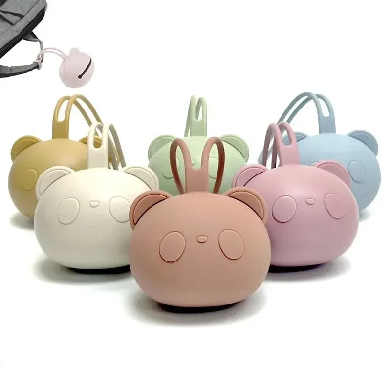 Panda-Shaped Silicone Pacifier Case
