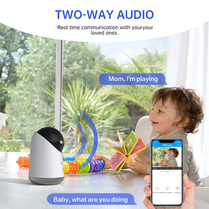 Lenovo 5MP WiFi Camera Smart Home Indoor Wireless