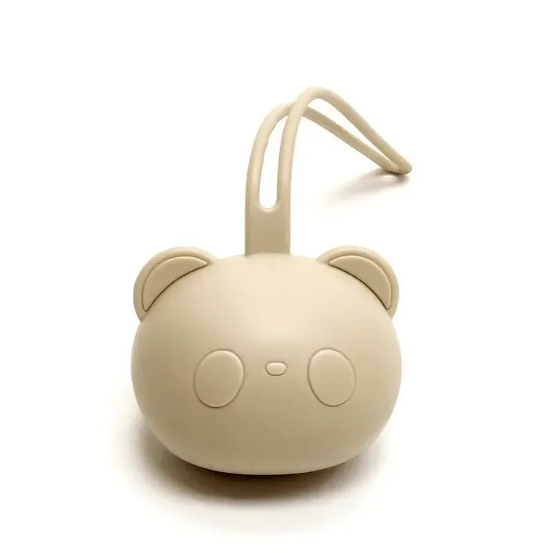 Panda-Shaped Silicone Pacifier Case